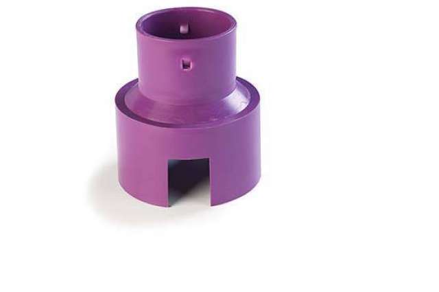 100mm x 60mm Slotted Reducer Scottish Lighting Purple